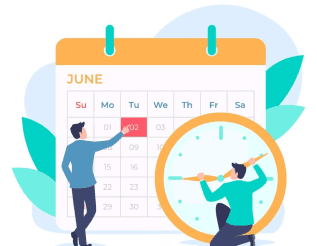Flexible scheduling icon