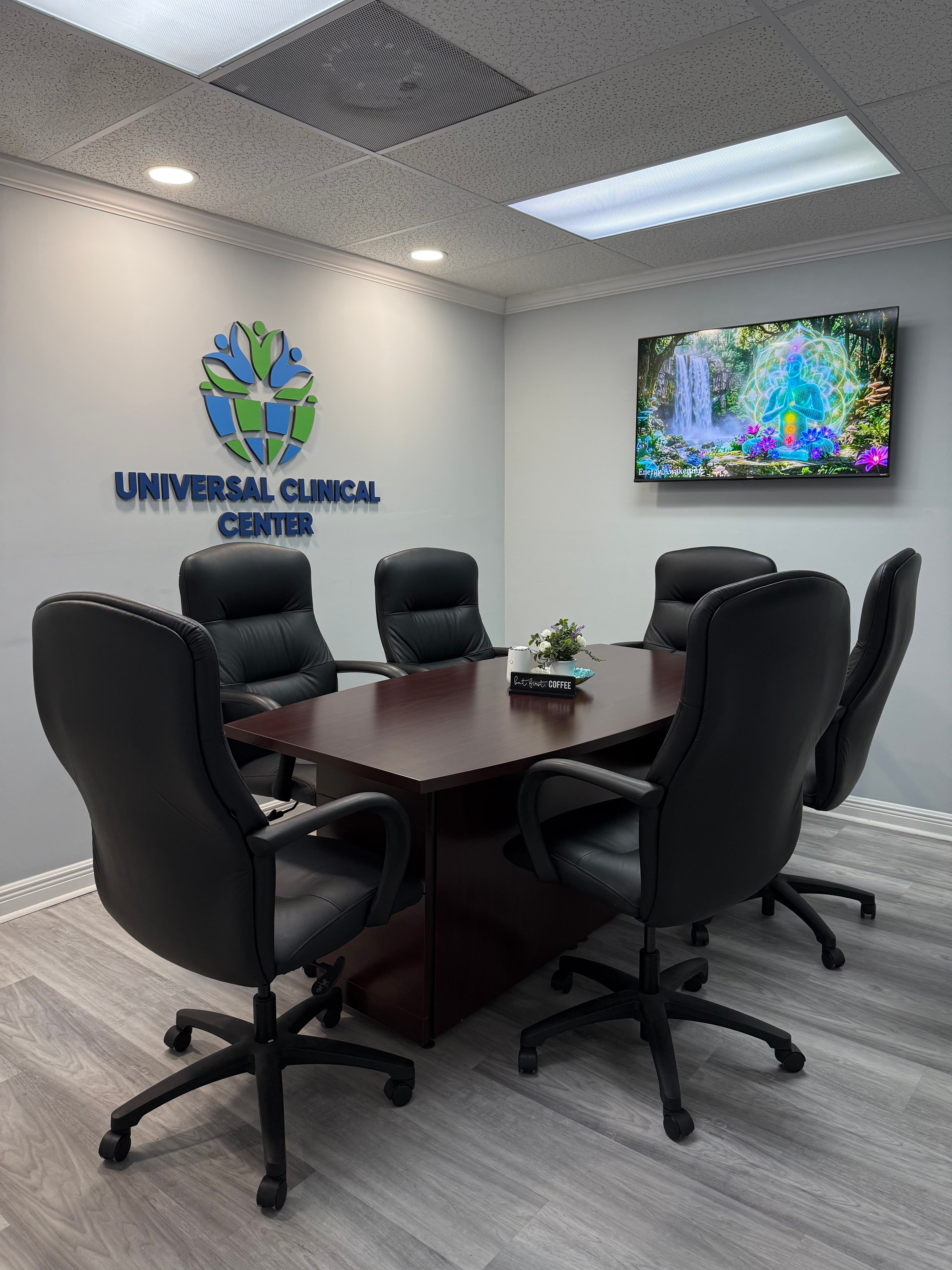 Welcoming clinic interior at Universal Clinical Center – Miami, FL